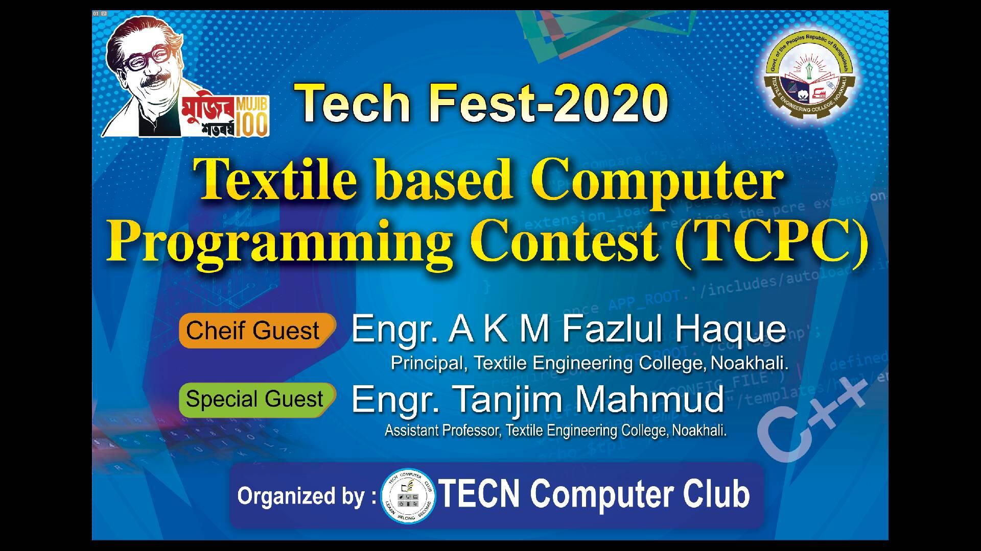 Textile Based programming fest